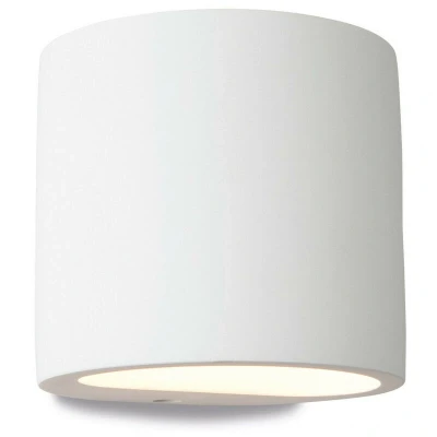 Image of Nina 1 Light Plaster Indoor Wall White, G9
