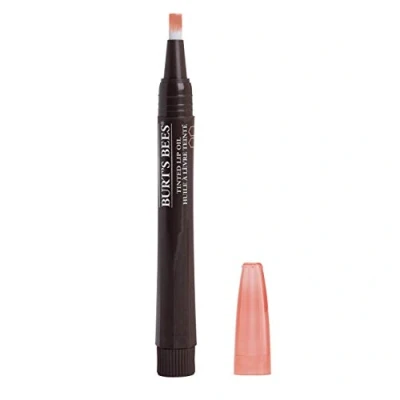 Image of Burt&#039;s Bees 100 Percent Natural Moisturising Tinted Lip Oil, 1.1 ml, Caramel Cloud