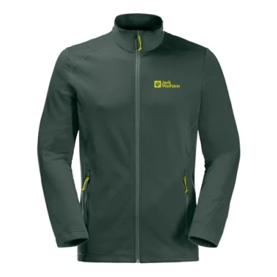 Image of Jack Wolfskin Men&#039;s Kolbenberg Fz M Jacket, Black Olive/Firefly,