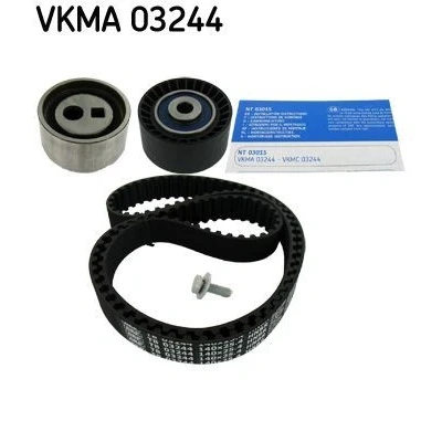 Image of 083158, 0831N2 Timing belt kit SKF VKMA 03244 140 with rounded tooth profile PEUGEOT: 306 Hatchback, 206 TOYOTA: Corolla VIII Liftback