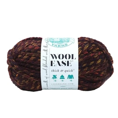 Image of Lion Brand Yarn Company 640 622 Wool Ease Thick &amp; Quick Yarn, Harvest