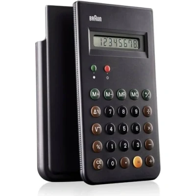 Image of Braun BNE001BK Calculator Black