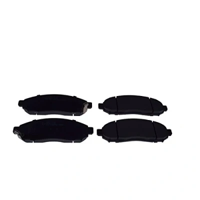 Image of 41060ZP00A, D1060EB70A, D1060JR70A Brake pad set BLUE PRINT ADN142174 Front Axle with acoustic wear warning NISSAN: NP300 Navara Pickup
