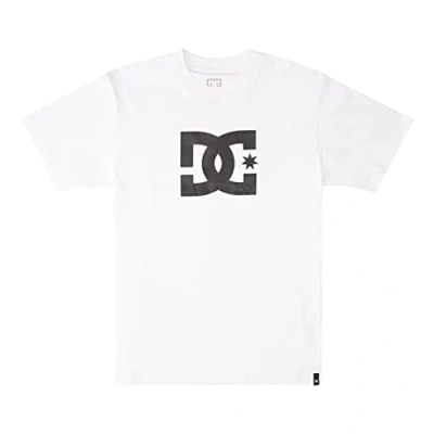Image of DC Shoes STAR Print Tshirt, Men&#039;s, Size: Small, White