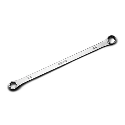 Image of Capri Tools 0 Degree Offset Extra Long Box End Wrench, Metric (22 x 24 mm), CP11800 2224