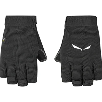 Image of SALEWA Via Ferrata Dst Gloves, Black Out, L, UNISEX