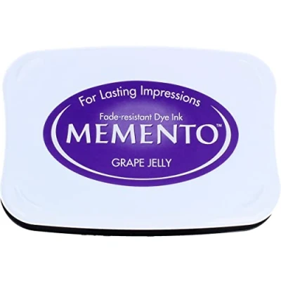 Image of Tsukineko Memento Dye Ink Pad Grape Jelly