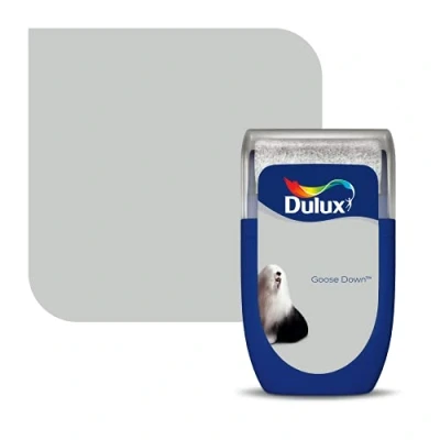 Image of Dulux Walls &amp; Ceilings Tester Paint, Goose Down, 30 ml