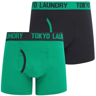 Image of Tokyo Laundry Men&#039;s &#039;Budworth&#039; 2 Pack Boxer Shorts Set