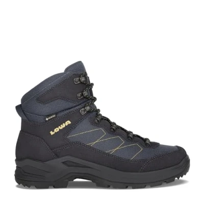 Image of Lowa Taurus Pro Gtx 310529 0649 Navy Yellow Outdoor Walking Boots