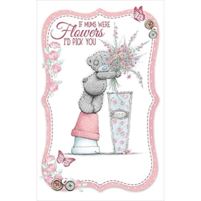 Image of Me To you Tatty Teddy Mother&#039;s Day Card If mums were flowers I&#039;d pick