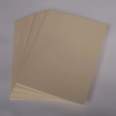 Image of Stella Crafts A4 Cream Card Stock x 60 Sheets, 240gsm (297mm 210mm)