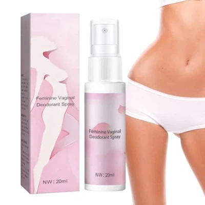 Image of GIMOCOOL Women Private Part Spray Moisturizing Vaginal Care Odor Protection Intimate Spray, Dryness, Natural Plant for &amp; Itching Relief