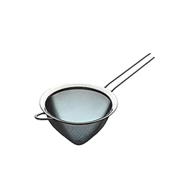 Image of KitchenCraft KCSSCON150 Conical Sieve with Fine Mesh, Stainless Steel, 15 cm, Silver