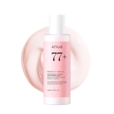 Image of Anua peach 77 niacin conditioning milk 150ml