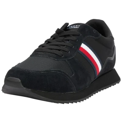 Image of Tommy Hilfiger Runner Evo Mix Ess, Black, 7