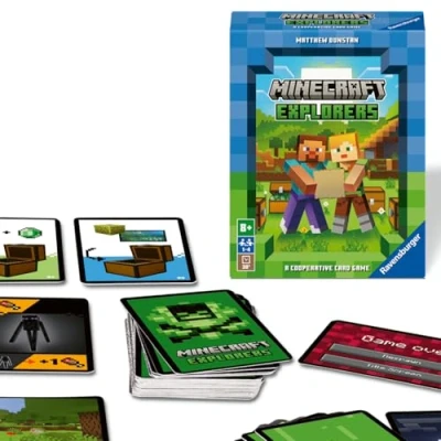 Image of Ravensburger Minecraft Gifts Explorers Cooperative Strategy Card Game​s for Adults and Kids Age 8 Years Up 2 to 4 Players 2024