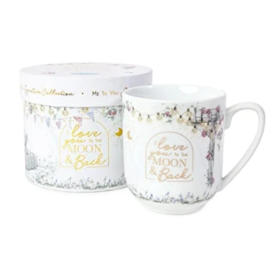 Image of Me to You Tatty Teddy &#039;Moon and Back&#039; Mug in a Gift Box Official Signature Collection