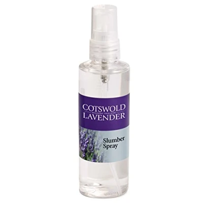 Image of Slumber Spray Mist onto your pillow before sleep .. Made from Natural Lavender Oils 100% Grown in Cotswold, England.