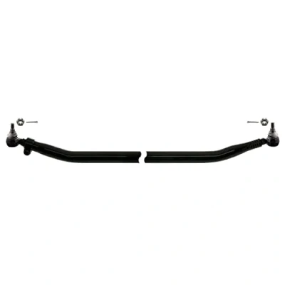 Image of 1606897, 1612254, 20393097, 21260286, 22159762 Tie Rod FEBI BILSTEIN 35191 Front Axle with crown nut BMTS Turbo NEW