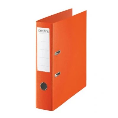 Image of Centra 75 mm A4 Plastic Lever Arch File Orange, Pack of 10