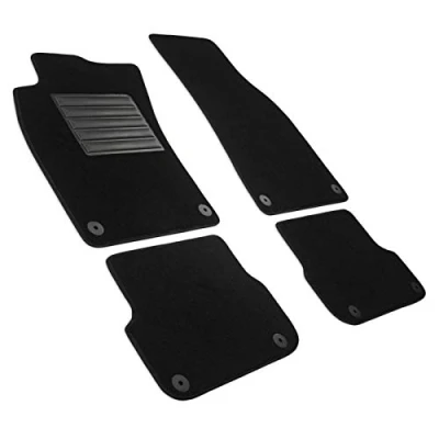 Image of MDM SP 200 Velour Car Mats for Audi A6 (C6) / Avant 03.2006 &gt; 02.2011 Black
