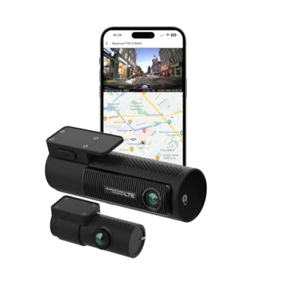 Image of BlackVue DR770X 2CH LTE (128 GB) UK Edition 4G Cloud Connected Front/Rear Full HD Dash Cam with 60fps Video, Wi Fi, GPS, Bluetooth, Parking Mode and FREE SMARTY Sim Card