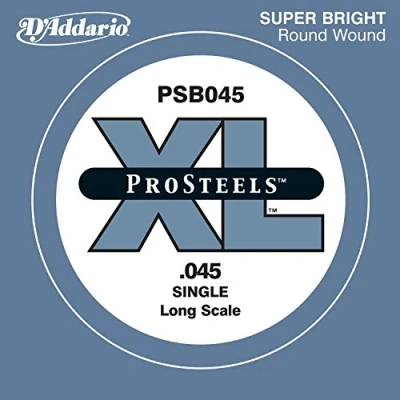 Image of D&#039;Addario .045 ProSteels Long Scale Single String for Bass Guitar