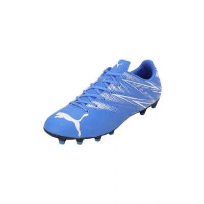 Image of PUMA Men&#039;s ATTACANTO FG/AG Soccer Shoe, BLUEMAZING White, 9 UK