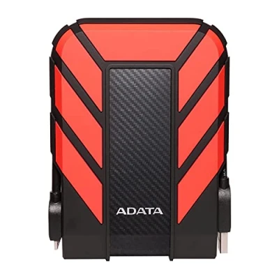 Image of ADATA AHD710P 2TU31 CRD Dashdrive Durable HD710 Pro External Hard Disk Drive, USB 3.1 (2TB, Red)