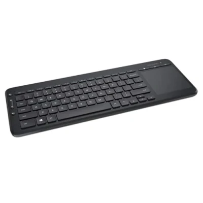 Image of Microsoft N9Z 00006 All in One Media Keyboard with Integrated Track Pad Monotone