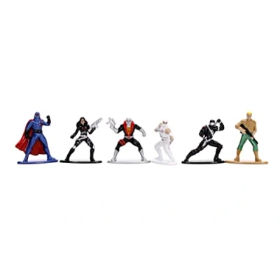 Image of Jada Toys 253252014 GI Joe Nanofigs 6 Nano Collectable Figures from Die Cast, Duke, Cobra Commander, Baroness, Snake Eyes, Destro, Storm Shadow, Toy Figures, Pieces/Set, 4 cm, 8 Years