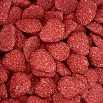 Image of Foam Strawberries 700g Re Sealable Pouch by The Gourmet Sweet Company