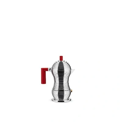 Image of Alessi Percolator Pulcina MDL02/1 R Red 1 cup by Michele De Lucchi