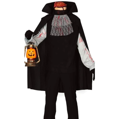 Image of FIESTAS GUIRCA, S.L. Men&#039;s Headless Dracula Vampire Costume