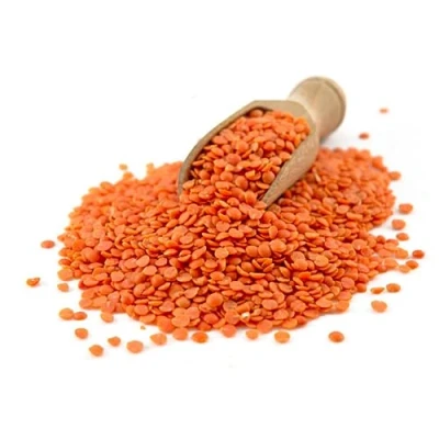 Image of Sussex Wholefoods: Organic Red Split Lentils 1kg Protein Packed, Quick Cooking