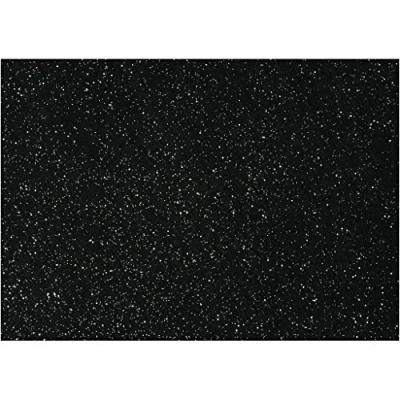 Image of Creativ Patterned Felt, Black, One Size