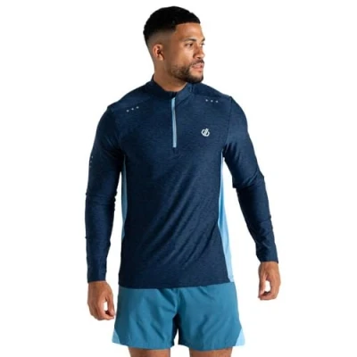 Image of Dare 2b Men&#039;s Lightweight Power Up III Jersey Moonlight Denim Marl, Size: Xxl
