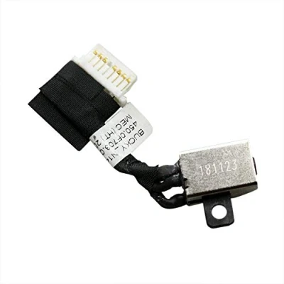 Image of Zahara DC In Power Jack Port Cable for Dell Ins piron 5480 5580 5585 P77F002 Vostro 5481 5581 RYTJK 0RYTJK 450.0F703.0001 450.0F703.0021 450.0F703.0031