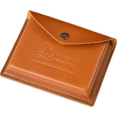 Image of Bushcraft Essentials Leather Pouch Bushbox LF