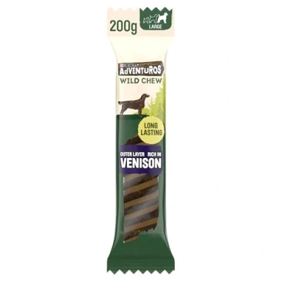 Image of Adventuros Wild Large Dog Chew 4x200g, Pack of 4
