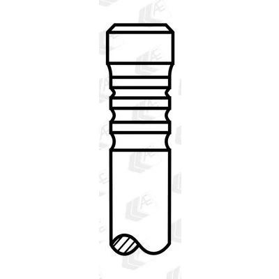 Image of 1854798, 1854799, 1886246, 1886946, 1887056 Inlet Valves AE V95112 44mm Chromed Valve stem, Stellite covered seat, stem tip hardened