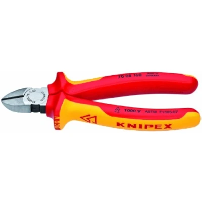 Image of KNIPEX 70 08 160 SBA Tools Diagonal Cutters, 1000V Insulated (7008160SBA)