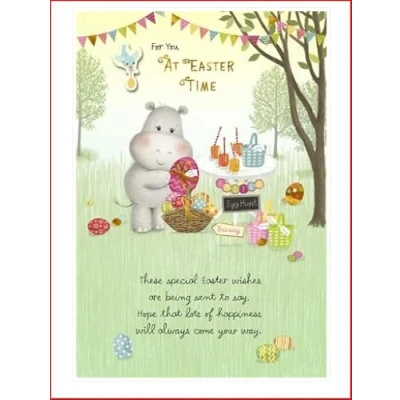Image of Cards Hallmark Po &amp; Birdie Easter For You At Time Hippo Design