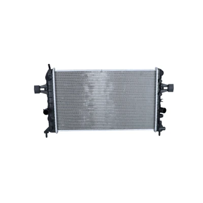 Image of 1300270, 93179909 Engine radiator NRF EASY FIT 53000 Aluminium 600mm 366mm 23mm with rubber grommet Brazed cooling fins VAUXHALL: Astra Mk4 CC