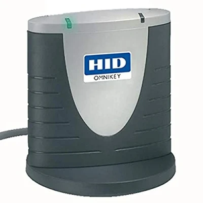 Image of HID Identity 3121 USB 2.0 Smart Card Reader Drives Cards (USB 2.0, 80 x 67 28 mm, 98 g, Windows 7 Home Premium, Premium X64, Professional, Professional..., CE, WEEE, FCC, UL, VCCI, MIC, TAA) Grey