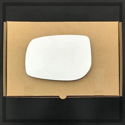 Image of Fits Toyota Yaris 2006 to 2011 Convex Wing Mirror Glass LEFT HAND (UK Passenger Side)