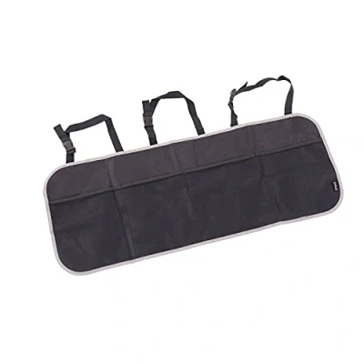 Image of Oypla Universal 4 Mesh Pocket Hanging Car Boot Storage Organiser Tidy