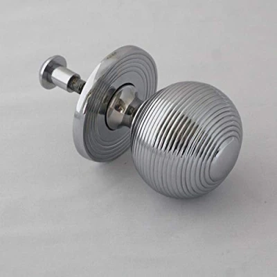 Image of AWEHIRU Chrome Beehive Front Door Pull