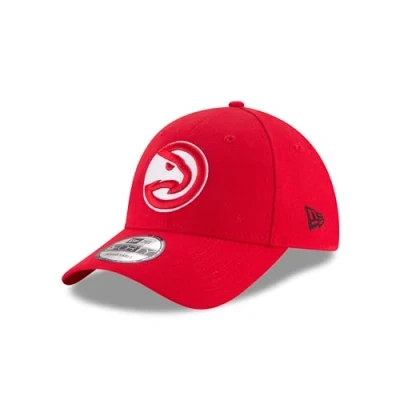 Image of New Era Atlanta Hawks NBA The League Red 9Forty Adjustable Cap